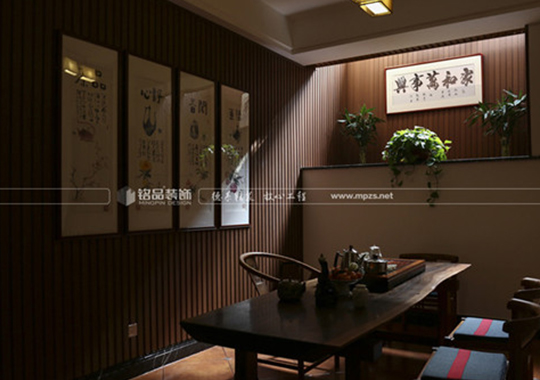 义乌自建房-【排屋装修】【新中式风格】