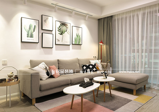 义乌-北欧风格-108方公寓装修案例