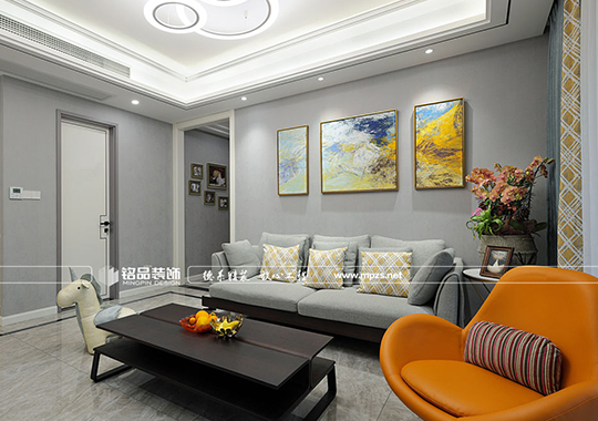 义乌-120平两室两厅装修-现代风格装修案例