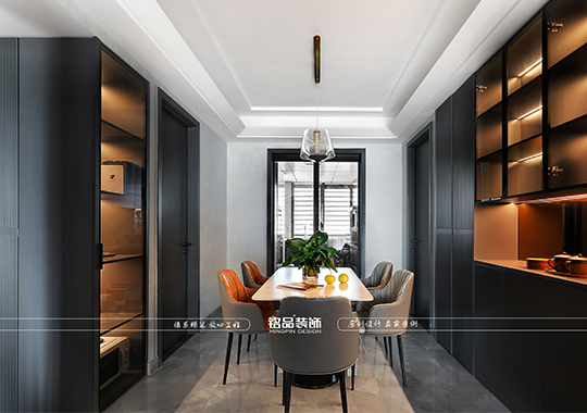 义乌滨江壹品-杨加玉-132m²现代风格半包装修案例