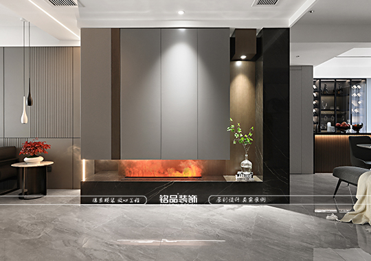 义乌滨江壹品-144m²现代风格装修案例