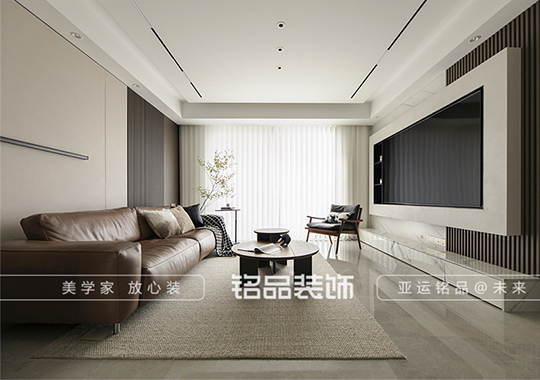 义乌现代极简-139m²-大平层装修案例