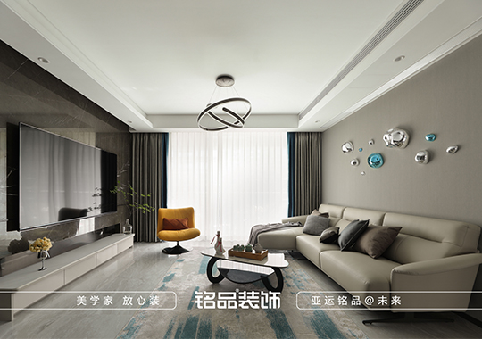 义乌四室两厅-140m²意式简约-大平层装修案例