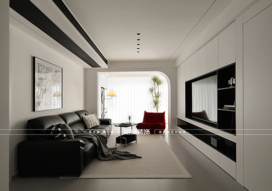 义乌装修大平层 121平现代风 四室两厅装修案例