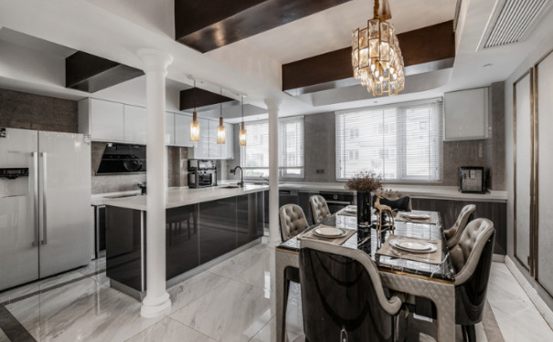 2021铭品装饰现代轻奢风格147m²装修案例