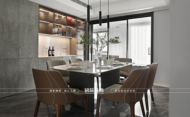 义乌餐厅装修案例图片